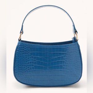 A+F Faux Croc Handbag